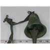 Image 3 : Unique antique copper dinner bell (Very loud)
