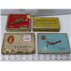 Image 1 : 6 Vintage /Antique Cigarette & Cigar Boxes/tins