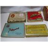 Image 4 : 6 Vintage /Antique Cigarette & Cigar Boxes/tins