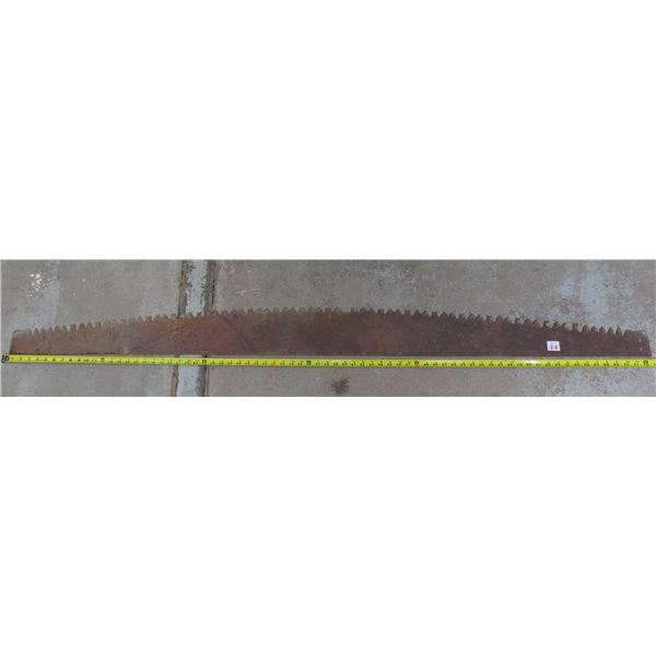 Antique 2 Man Saw Blade 6ft Schmalz Auctions antique-2-man-saw-blade-6ft-schmalz-auctions