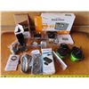 Image 1 : Assorted car accessory items including Dashcam Pro, Emergency jumper, etc.