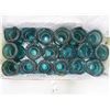 Image 5 : Blue/Green Insulators -18 in lot