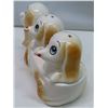 Image 5 : Antique Dog & Puppies pepper set