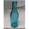 Image 1 : V.G. Coca-Cola Embossed Blue/Aqua green bottle 1900-1916