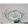 Image 2 : 1950's Large Glass Juice Reamer Ribbed 8 x 6.5 "