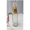 Image 4 : Pepsi Cola Thumbprint Soda Goblet 1970 - 2 A&W Root beer 1960 Heavy long neck