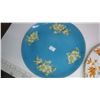 Image 2 : Noritake 11" diameter platter, oriental design, flowered platter, japan 10" diameter