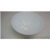 Image 3 : milk glass trilight shade - 10.5" diameter