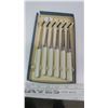 Image 1 : set of 6 steak knives, sheffield, england (stainless)