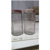 Image 3 : vintage glass coffee and condiment containers