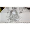 Image 2 : 4pcs old pressed glass