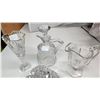 Image 4 : 4pcs old pressed glass
