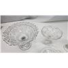 Image 3 : 5pcs old pressed glass