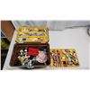 Image 2 : Sewing plastic box, full of assorted sewing supplies