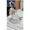 Image 2 : 3 assorted glass figurines