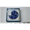 Image 1 : Blue rhinestone brooch