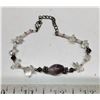 Image 4 : Amethyst Jewelry Earrings, Necklace and Bracelet