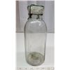 Image 6 : Vintage Glass Jars ½ Gal, 1 – Milk Canning Bottle – Top Glows Bright Yellow, 1 – “Crown”