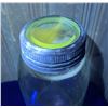 Image 2 : Vintage 1920’s Blue “Improved Gem” Trade Mark Recd 2, Zinc and Blue Glass Lid, 48 oz