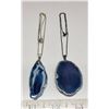 Image 1 : 2 Blue Agate Stone Necklaces