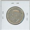 Image 2 : 1947 Maple Leaf Canadian Silver 50 Cents. Key Date. Mintage of 38,433. VF-20.