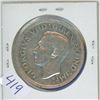 Image 2 : 1939 Royal Visit Canadian Silver Dollar. EF-40 or higher.