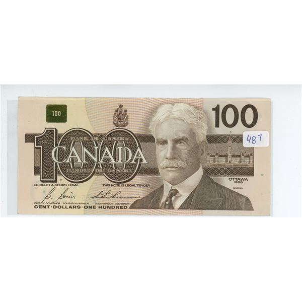 1988 Canadian 100 Dollar Bill Schmalz Auctions 1988 Canadian 100 Dollar Bill Schmalz Auctions