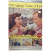 Image 2 : 1956 Coca-Cola advertisment - that great taste of Coke