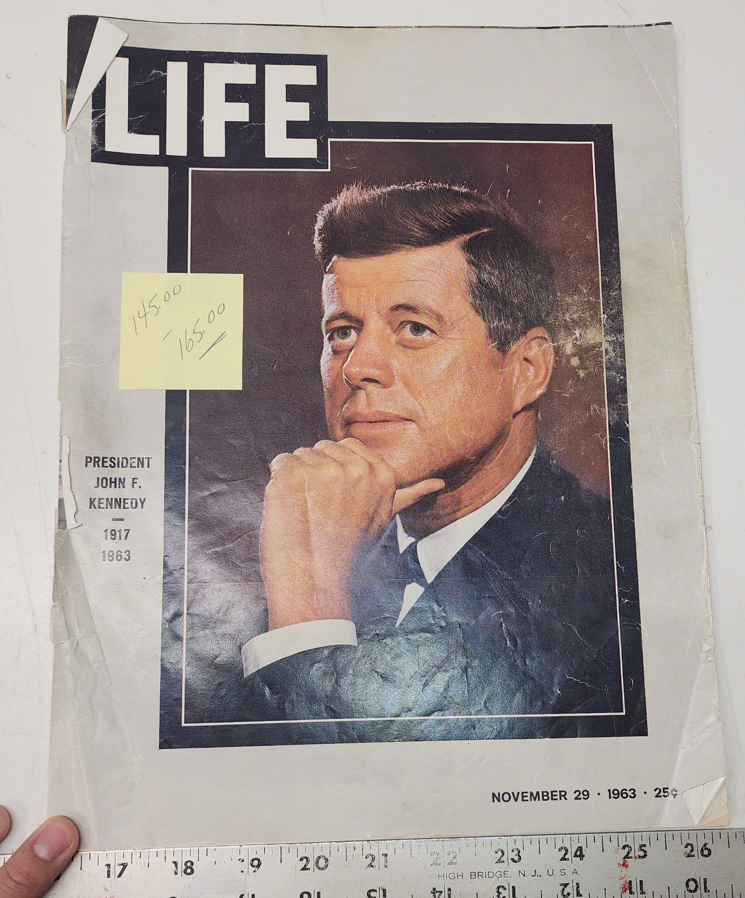 1963 Life Magazine - John F. Kennedy - Schmalz Auctions