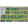 Image 5 : 50 assorted "Fleer" Sports Team sticker cards
