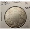 Image 1 : 1906 Canada Silver 50 Cents VG