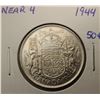 Image 1 : 1944 Canada Silver 50 Cents Near 4