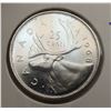 Image 1 : 1968 Canada Silver 25 Cents BU