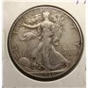 Image 1 : 1946 USA Silver Walking Liberty Half Dollar EF