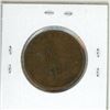 Image 2 : Lower Canada. 1837 Quebec Bank Half Penny Un Sou Pre-Confederation Token. LC-8B2. V in PROVINCE lowe