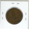 Image 2 : Lower Canada. 1837 Quebec Bank Half Penny Un Sou Pre-Confederation Token. LC-8B2. V in PROVINCE lowe