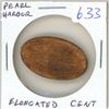 Image 1 : Pearl Harbor Hawaii elongated cent. Remember Pearl Harbor. Arizona Memorial. BU.