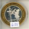 Image 1 : Bourbon Street Hotel & Casino Limited Edition $10 Gaming Token. 99.9% pure Silver. Housed in a hard 