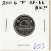 Image 1 : 2006P Nickel 5 Cents. Specimen-66. Nice.