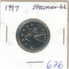 Image 1 : 1997 25 Cents. Specimen-66. Nice.