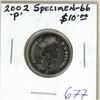 Image 1 : 1952 – 2002P 25 Cents. Specimen-66. Nice.