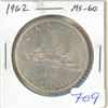 Image 1 : 1962 Silver Dollar. MS-60. Nice.