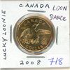 Image 1 : 2008 Loon Dance Loonie. MS-63. Nice.