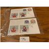 Image 1 : SET OF 2 NHL ALL STAR OFFICIAL FDC’S ..SEALED PKG OF 3