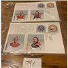 Image 1 : SET OF 2 NHL ALL STAR OFFICIAL FDC’S.. SEALED PKG OF 3