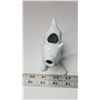 Image 3 : Porcelain White Cow Creamer - Vintage 1950's 6 x 2.5"