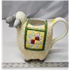 Image 2 : Charming Sheep Ceramic Pitcher Vintage 1990's 11 x 9"