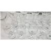 Image 3 : 25 piece Avon Rose hand etched glassware - won by Avon Rep 1978 - like new collectible