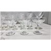Image 9 : 25 piece Avon Rose hand etched glassware - won by Avon Rep 1978 - like new collectible
