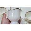 Image 5 : Anchor Hocking Fire King USA Milk Glass - 6 cups & Cream/Sugar No chips 1960's